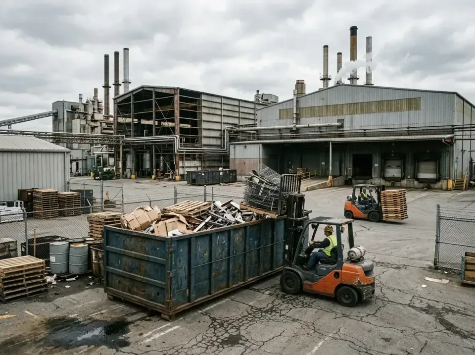 industrial-factory-scrap-conta-003 — frequently asked questions, Cheap Roll-off Dumpster Rentals in Verona, WI
